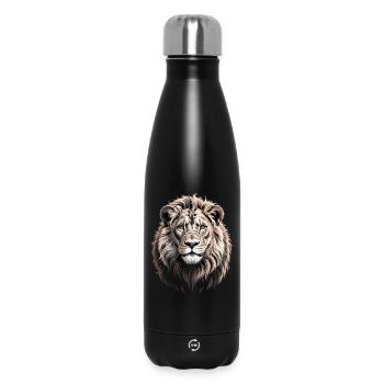 Lion's Head - Insulated Water Bottle 500 ml - black - Front