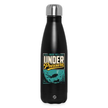 Maillot de plongée sous pression - Bouteille isotherme 500 ml - noir - Devant