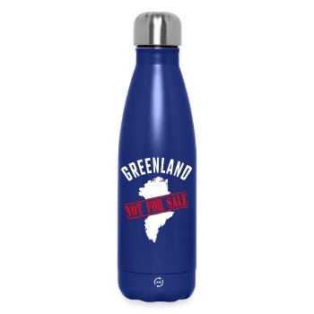 Greenland Not for Sale - Thermosflasche 500 ml - Dunkelblau  - Vorne
