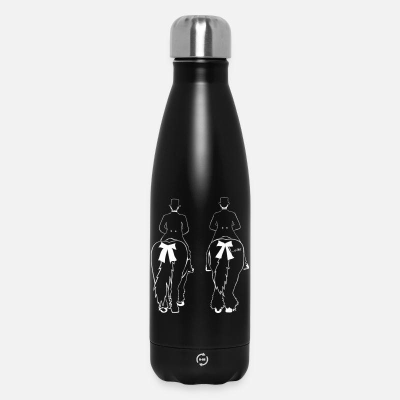 KŘIŽERJEJ ... A čěs ! - Bouteille isotherme 500 ml - noir
