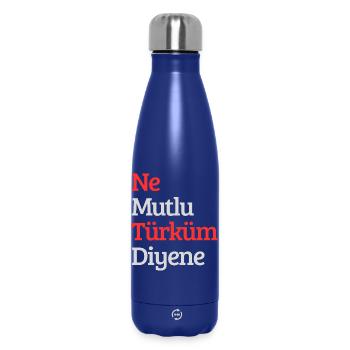 Turkei Design  - Thermosflasche 500 ml - Dunkelblau  - Vorne