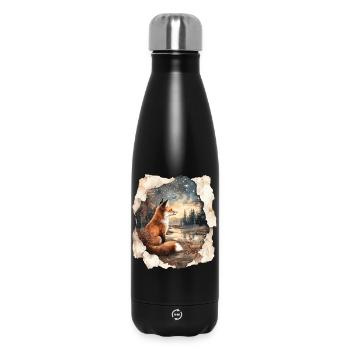 Étoiles du renard - Bouteille isotherme 500 ml - noir - Devant