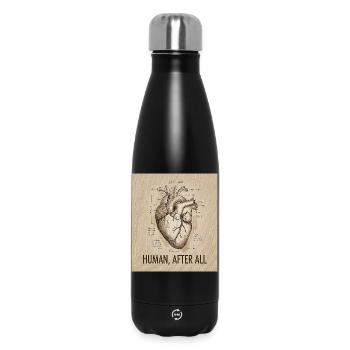 Human After - Thermosflasche 500 ml - Schwarz - Vorne