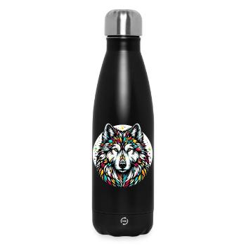 Wolf - Thermosflasche 500 ml - Schwarz - Vorne