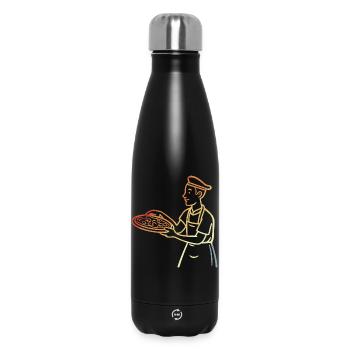 Pizzaïolo Vintage - Bouteille isotherme 500 ml - noir - Devant
