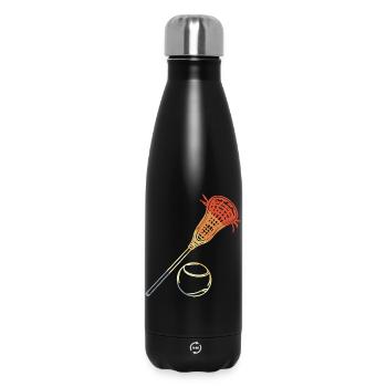 Lacrosse Vintage Look - Insulated Water Bottle 500 ml - black - Front
