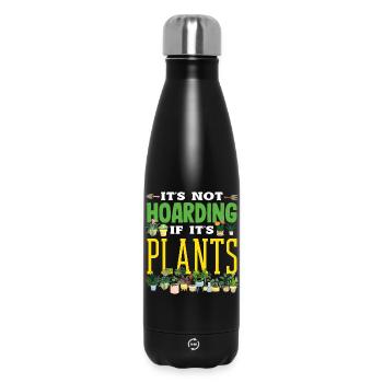 Garten- Und Pflanzenliebhaber Geschenke - Thermosflasche 500 ml - Schwarz - Vorne