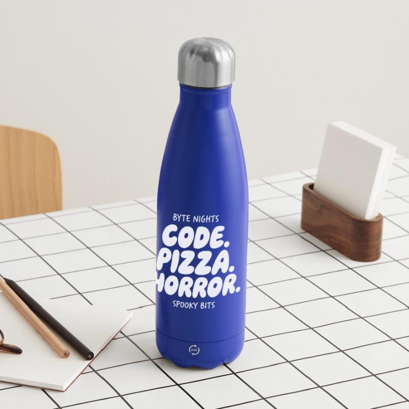 Byte Nächte: Code Pizza Horror Thermosflasche 500 ml