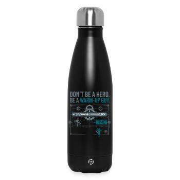 Calisthenics Warm Up - Thermosflasche 500 ml - Schwarz - Vorne