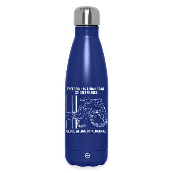 Alligator Alcatraz - Thermosflasche 500 ml - Dunkelblau  - Vorne