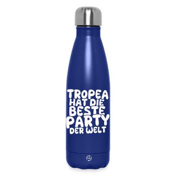Tropea as a holiday destination - Insulated Water Bottle 500 ml - dark blue  - Front