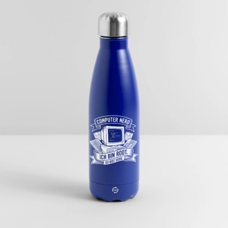 Ich bin Root Computer Nerd Thermosflasche 500 ml