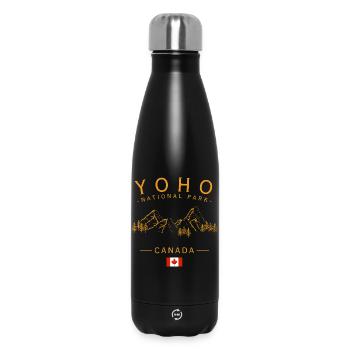 Yoho National Park Canada  - Thermosflasche 500 ml - Schwarz - Vorne