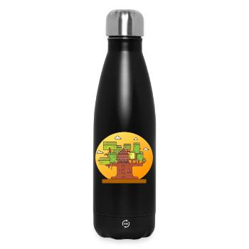Baumhaus Abenteuer - Thermosflasche 500 ml - Schwarz - Vorne