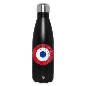 Paraguay Luftwaffe roundel Fliegerabzeichen - Thermosflasche 500 ml - Schwarz - Vorne