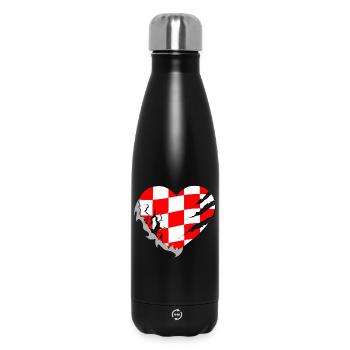 Kroatien - Kroatien - Thermosflasche 500 ml - Schwarz - Vorne