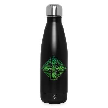 Celtic Cross - Thermosflasche 500 ml - Schwarz - Vorne