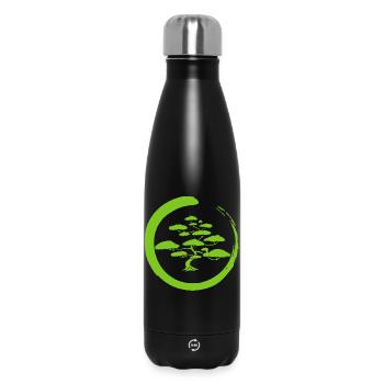 Arbre du Japon vert - Bouteille isotherme 500 ml - noir - Devant