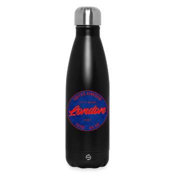 London Retro Sign City of Dreams - Insulated Water Bottle 500 ml - black - Front
