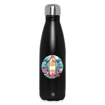 Planche de surf - Bouteille isotherme 500 ml - noir - Devant
