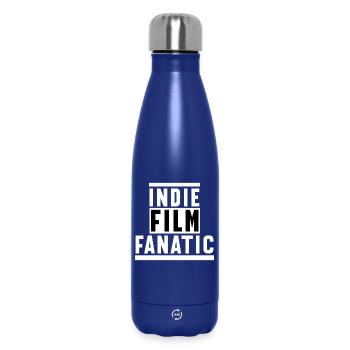 Binge Watching Theater Statement Films Filme Kino - Bouteille isotherme 500 ml - bleu foncé  - Devant