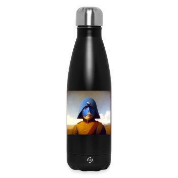 Surreal 10 - Insulated Water Bottle 500 ml - black - Front