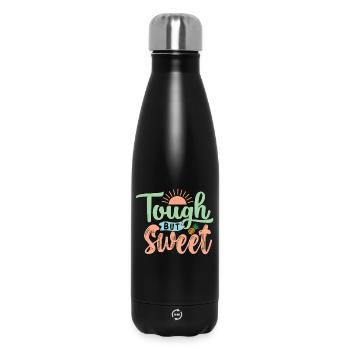 Tough But Sweet - Insulated Water Bottle 500 ml - black - Front