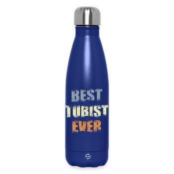 Bester Tubaspieler - Thermosflasche 500 ml - Dunkelblau  - Vorne