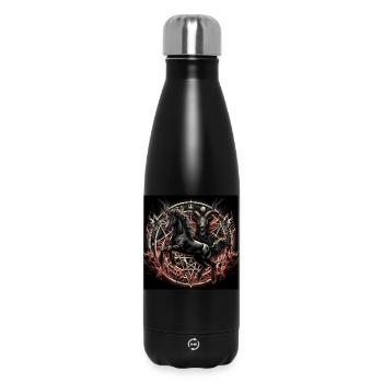 Satanic Horse - Insulated Water Bottle 500 ml - black - Front