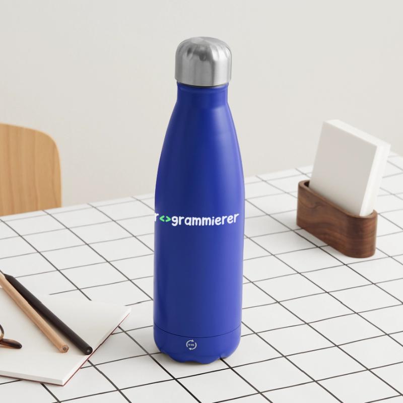 Programmierer Computerfreak Skripting Code Nerd Thermosflasche 500 ml