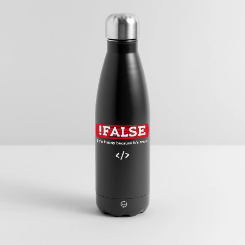 Debug Skripting Statement Developer Code Nerd Thermosflasche 500 ml