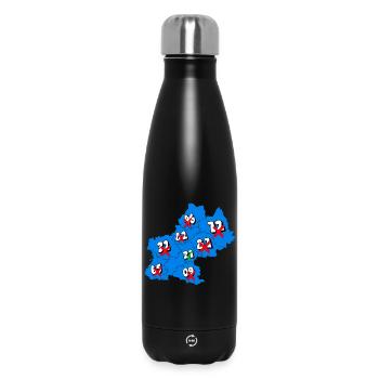 Midi-Pyrénées Region - Thermosflasche 500 ml - Schwarz - Vorne