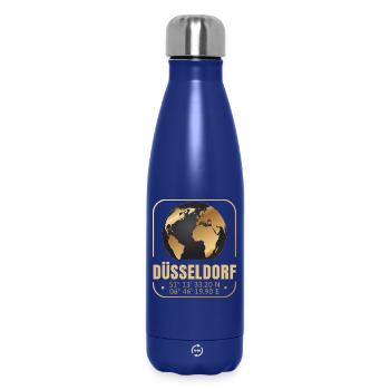 Düsseldorf - Thermosflasche 500 ml - Dunkelblau  - Vorne