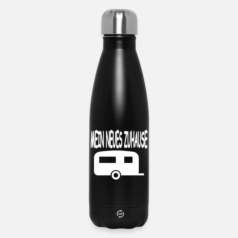 Camping - Bouteille isotherme 500 ml - noir