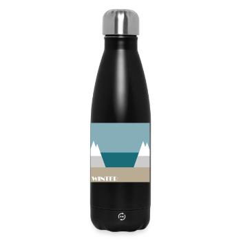 Winter - Thermosflasche 500 ml - Schwarz - Vorne