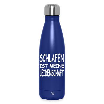 Sleep - Insulated Water Bottle 500 ml - dark blue  - Front