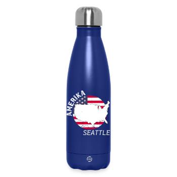 Seattle - Insulated Water Bottle 500 ml - dark blue  - Front