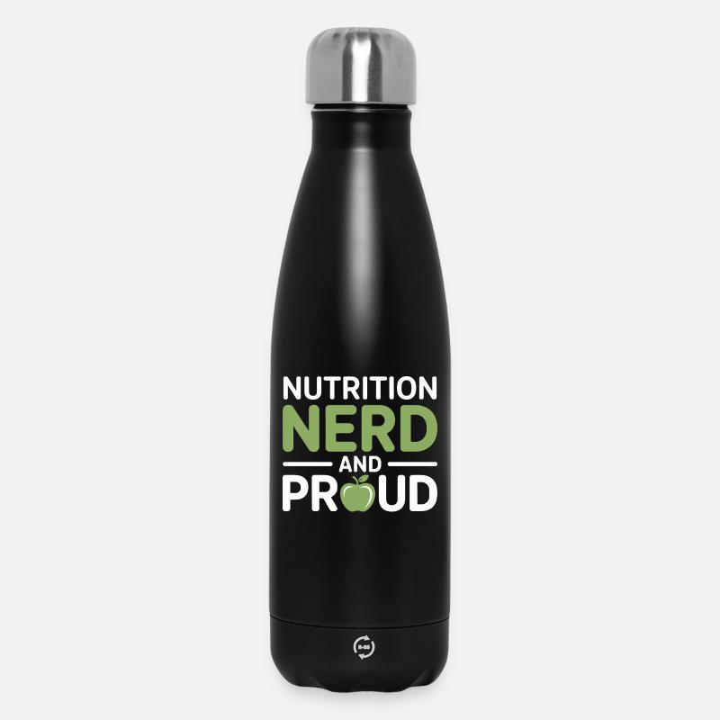 Registered Dietitian Simplifying Food Science  - Insulated Water Bottle 500 ml - black