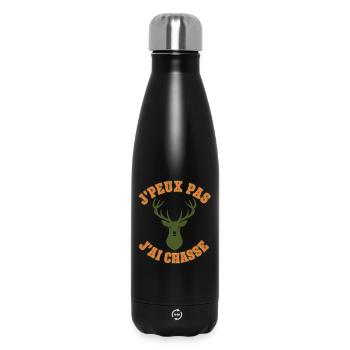 Ich kann nicht. Ich habe Jahrgangshirsche gejagt. - Thermosflasche 500 ml - Schwarz - Vorne