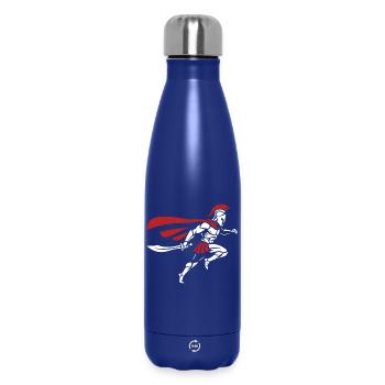 Spartan Sprint Sword Mascot Spartan Runner - Insulated Water Bottle 500 ml - dark blue  - Front
