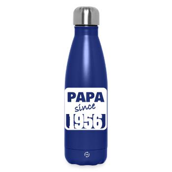 1956 - Insulated Water Bottle 500 ml - dark blue  - Front
