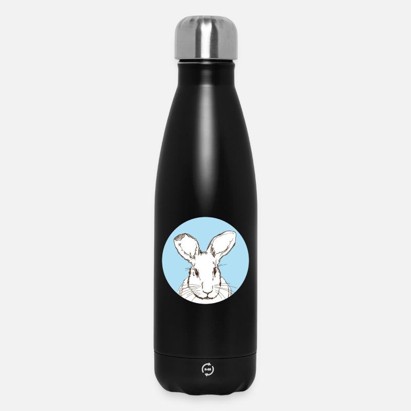 Rabbit - Insulated Water Bottle 500 ml - black