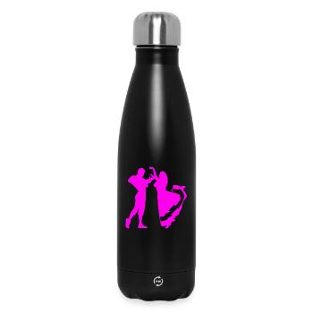 Tanzen - Thermosflasche 500 ml - Schwarz - Vorne