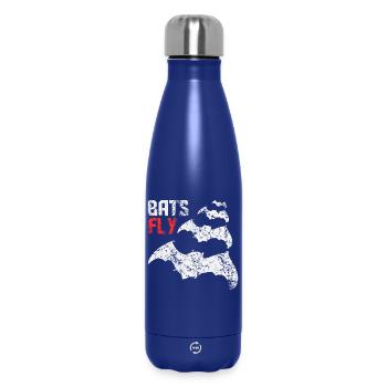 Bats Fly - Thermosflasche 500 ml - Dunkelblau  - Vorne