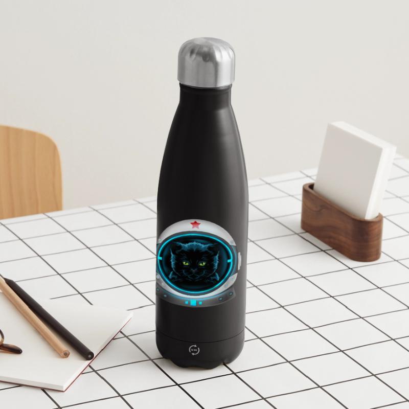 astronaute chat de l’espace en colère Bouteille isotherme 500 ml