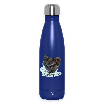 Les rapaces en peluche - Bouteille isotherme 500 ml - bleu foncé  - Devant