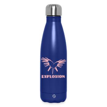 Love Explosion - Thermosflasche 500 ml - Dunkelblau  - Vorne