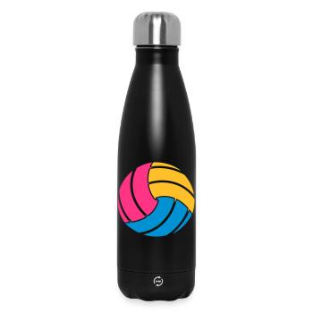 Le ballon de volley-ball - Bouteille isotherme 500 ml - noir - Devant
