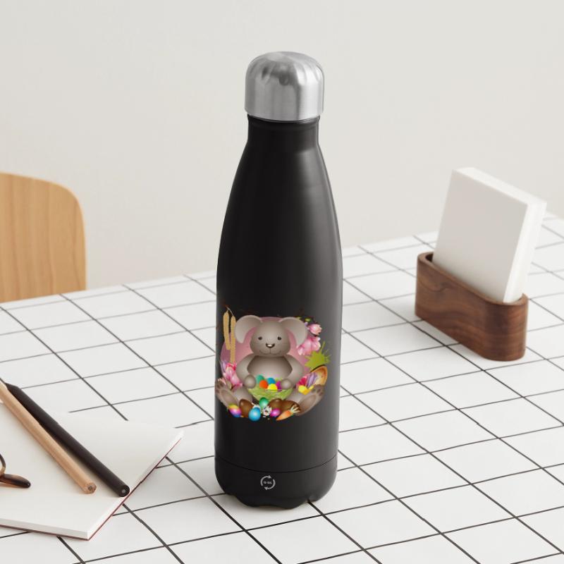 small Easter with Easter nest full of Easter eggs Insulated Water Bottle 500 ml