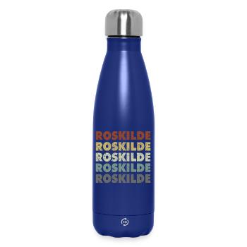 Roskilde - Danemark - Danemark - Scandinavie - Bouteille isotherme 500 ml - bleu foncé  - Devant